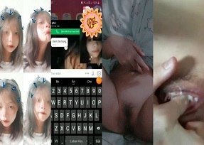 Em gái sinh năm 2008 tự sướng ngoáy lồn ướt át livestream khoe hàng nóng bỏng